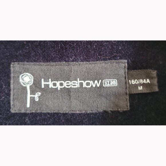 Navy Velvet Trench Coat / Jacket - Picture 9 of 9